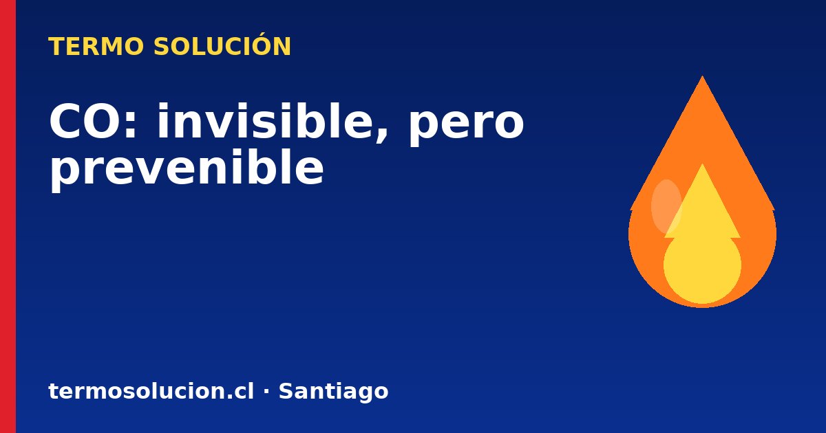 Portada del artículo: Monóxido de carbono y calefont: cómo prevenir en casa